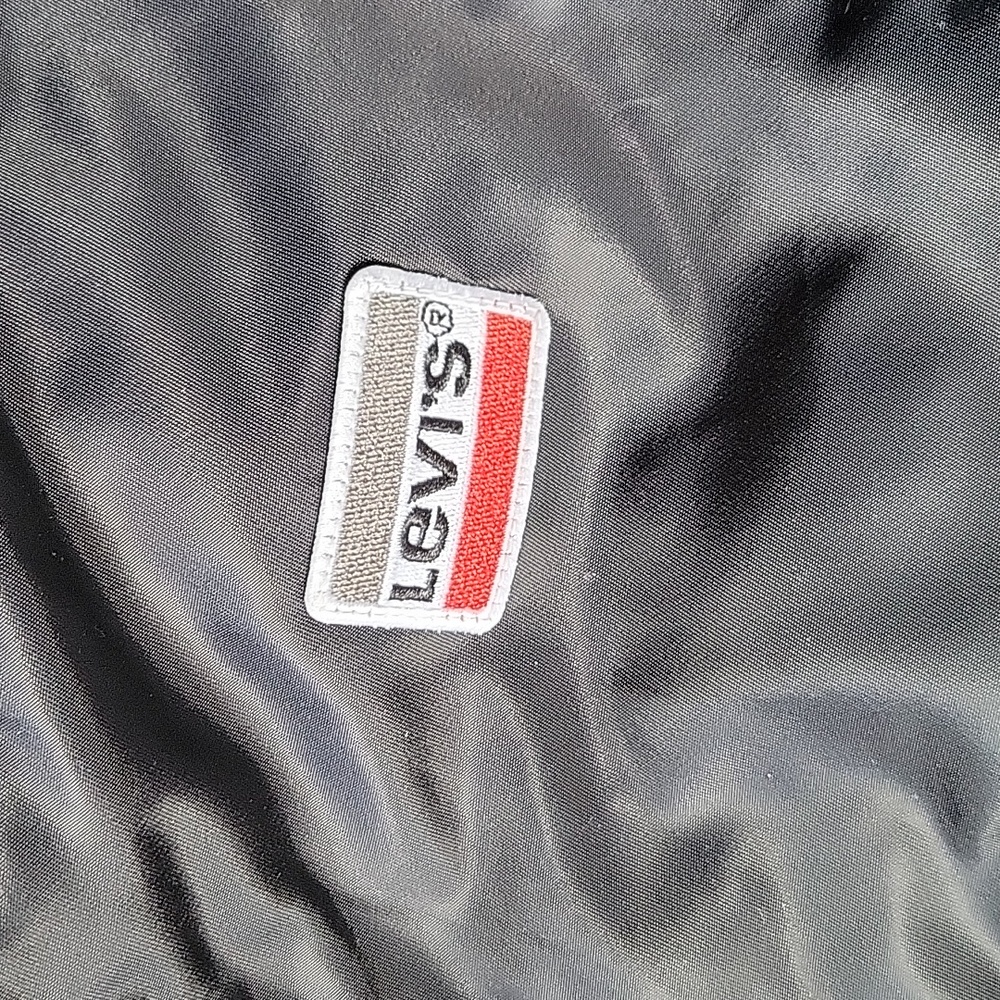 Levi's satin bomber jacket, black, size M, 10-12 years - Picture 2 of 10
